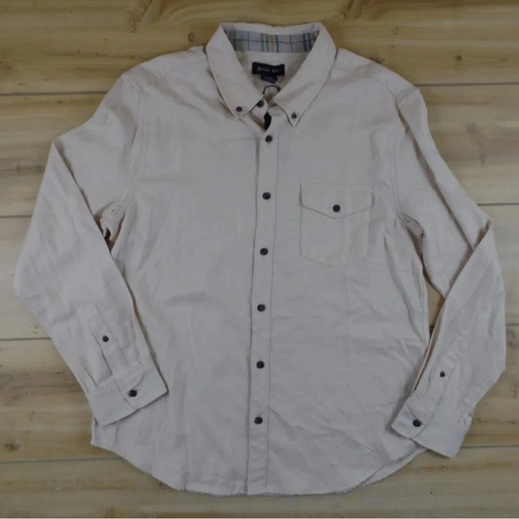 Porter & Ash Other - Porter & Ash Cotton Cashmere Shirt
Men's Size XXL Long Sleeve Button
Down Cream